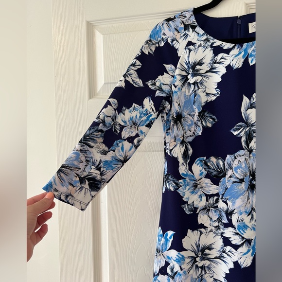 Lowest price drop! Eliza J blue cocktail dress . EXCELLENT CONDITION. Worn once. - Picture 2 of 5